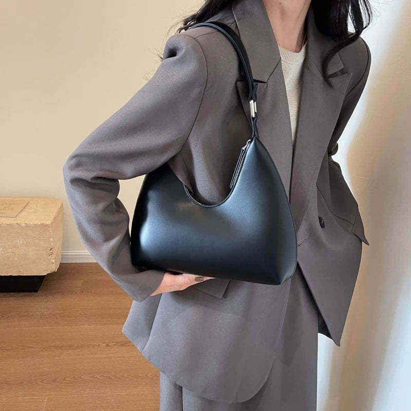 ZELVIA Shoulder Hobo Bag Luxury